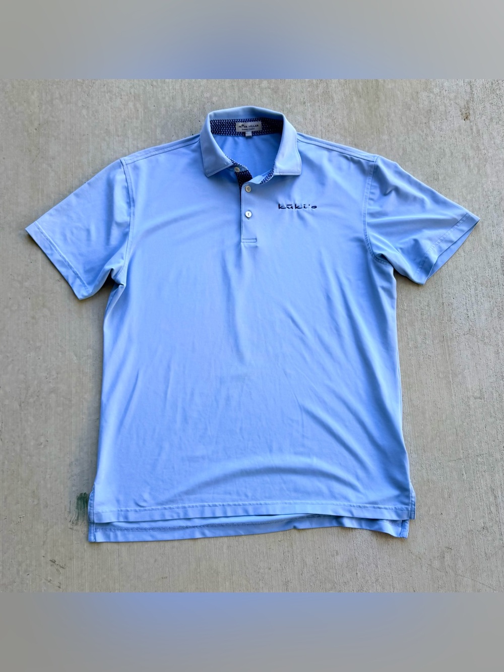Peter Millar Summer Comfort Golf Polo Kūkio Hawaii Size Medium Stretch